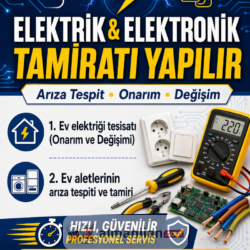 Münih ve Çevresi Elektrik Elektronik İşleriniz Yapılır